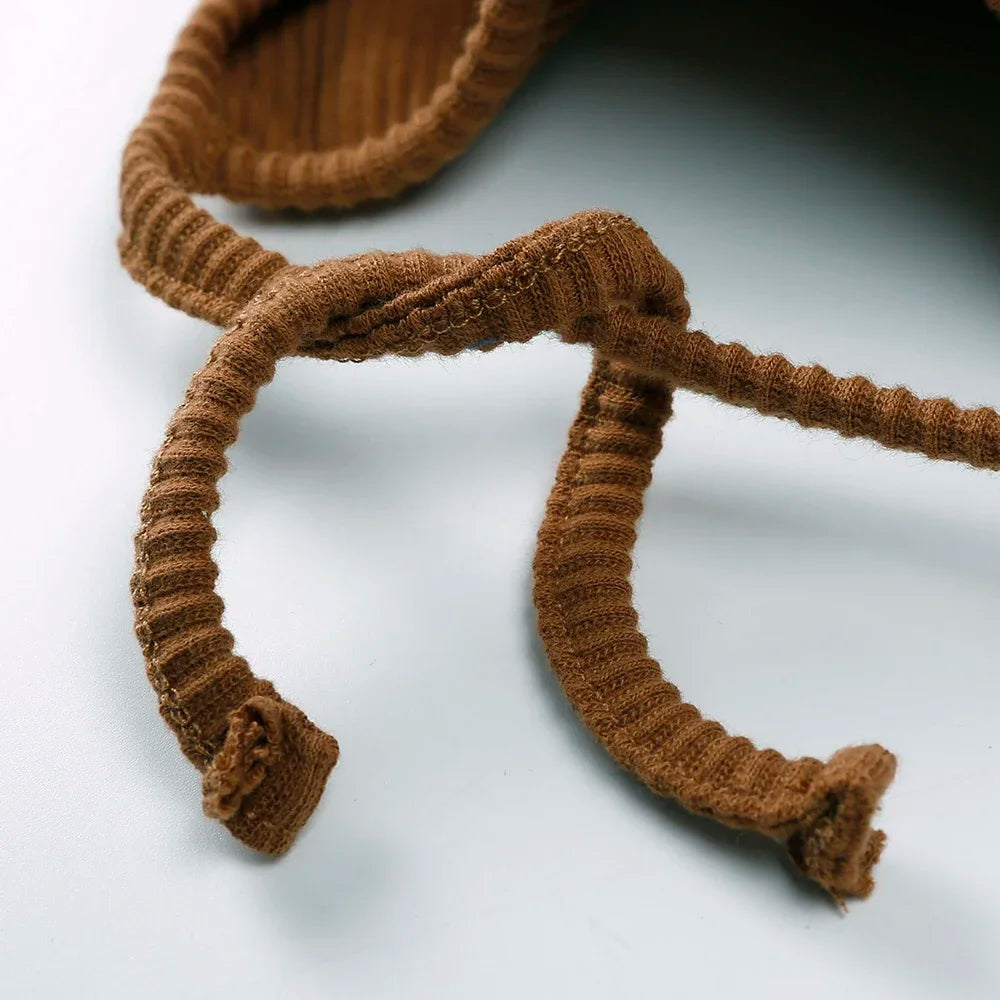 Christmas Baby Knit Suspender Pants Set