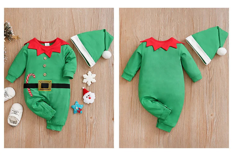 Little Elf Baby Jumpsuit