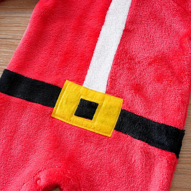Cozy Santa Baby Jumpsuit
