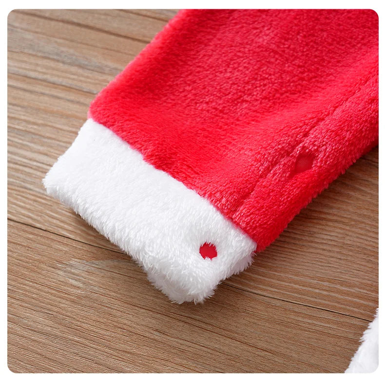 Cozy Santa Baby Jumpsuit