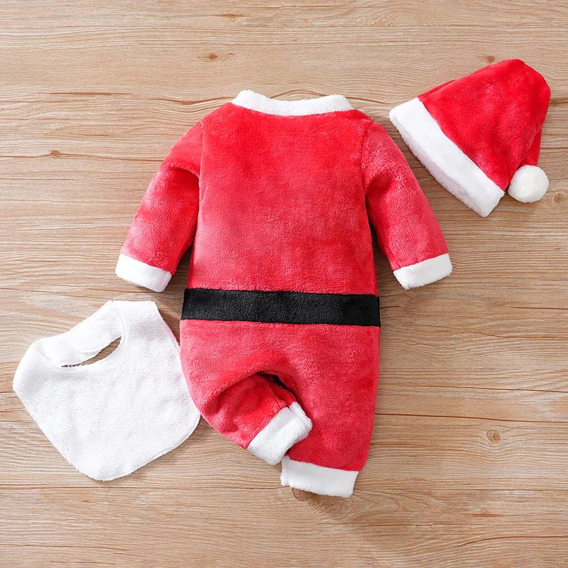 Cozy Santa Baby Jumpsuit