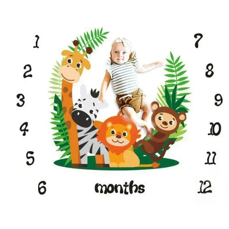 MilestoneMoments Baby Blanket