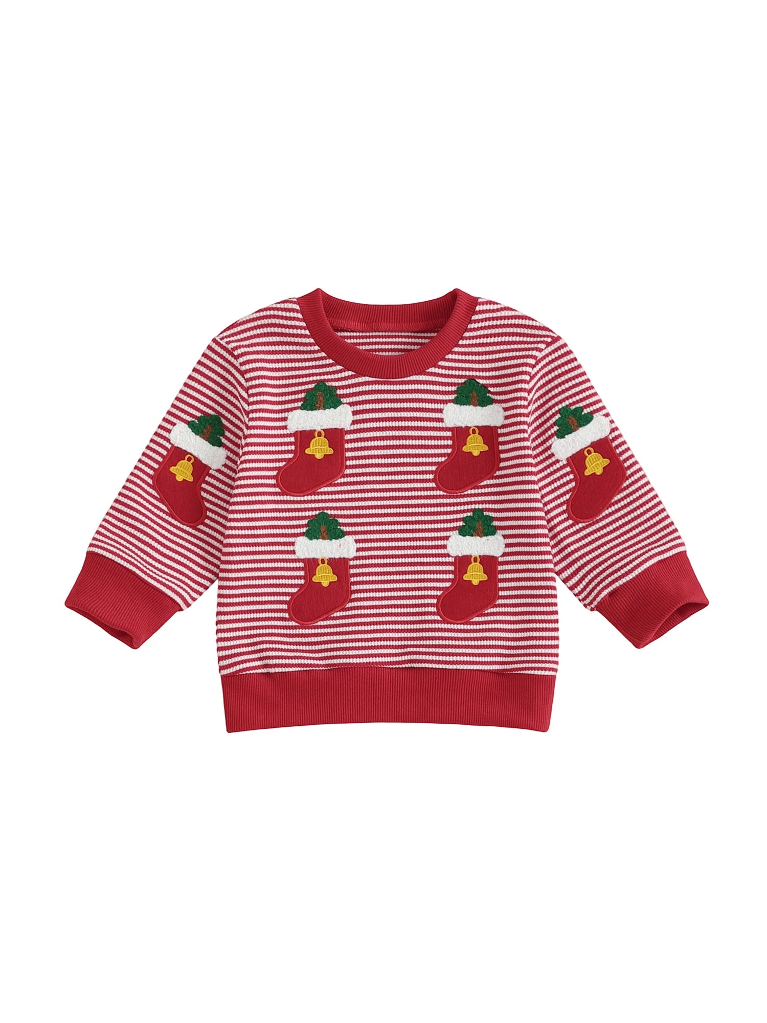 Christmas Stripe Toddler Sweatshirt
