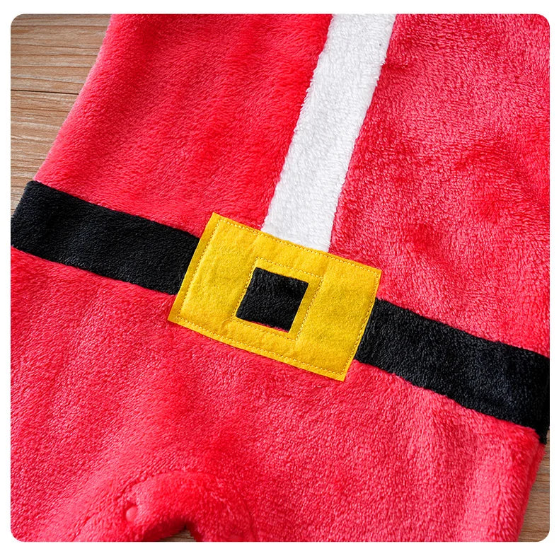 Cozy Santa Baby Jumpsuit