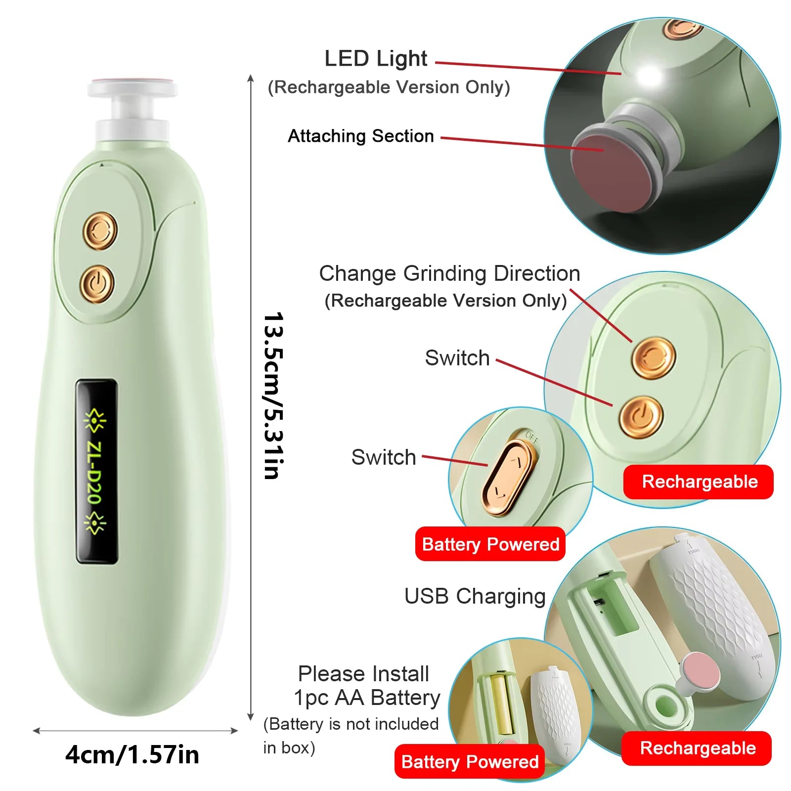TinyTrim Baby Nail Trimmer