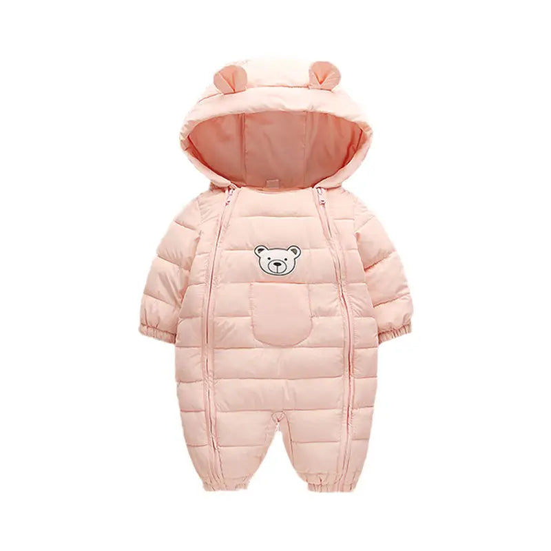 Hooded Baby Romper