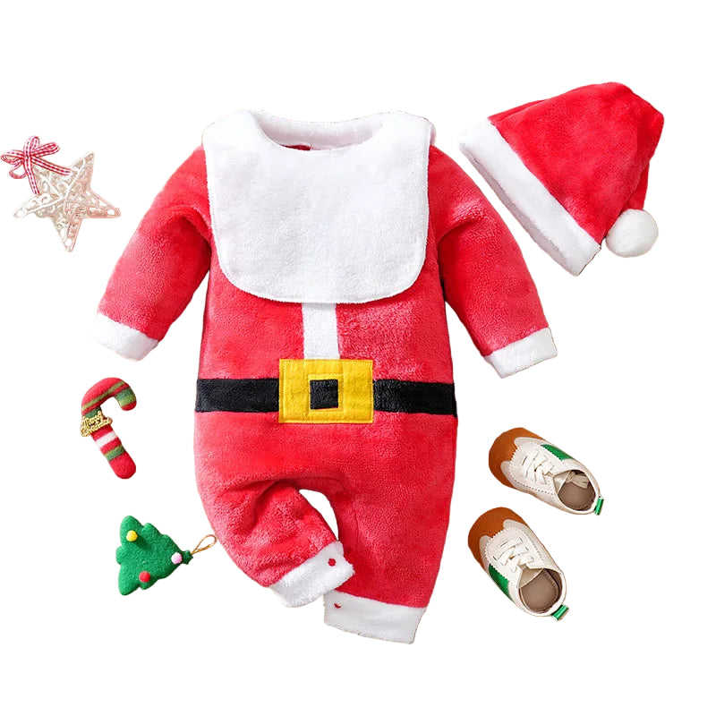 Cozy Santa Baby Jumpsuit