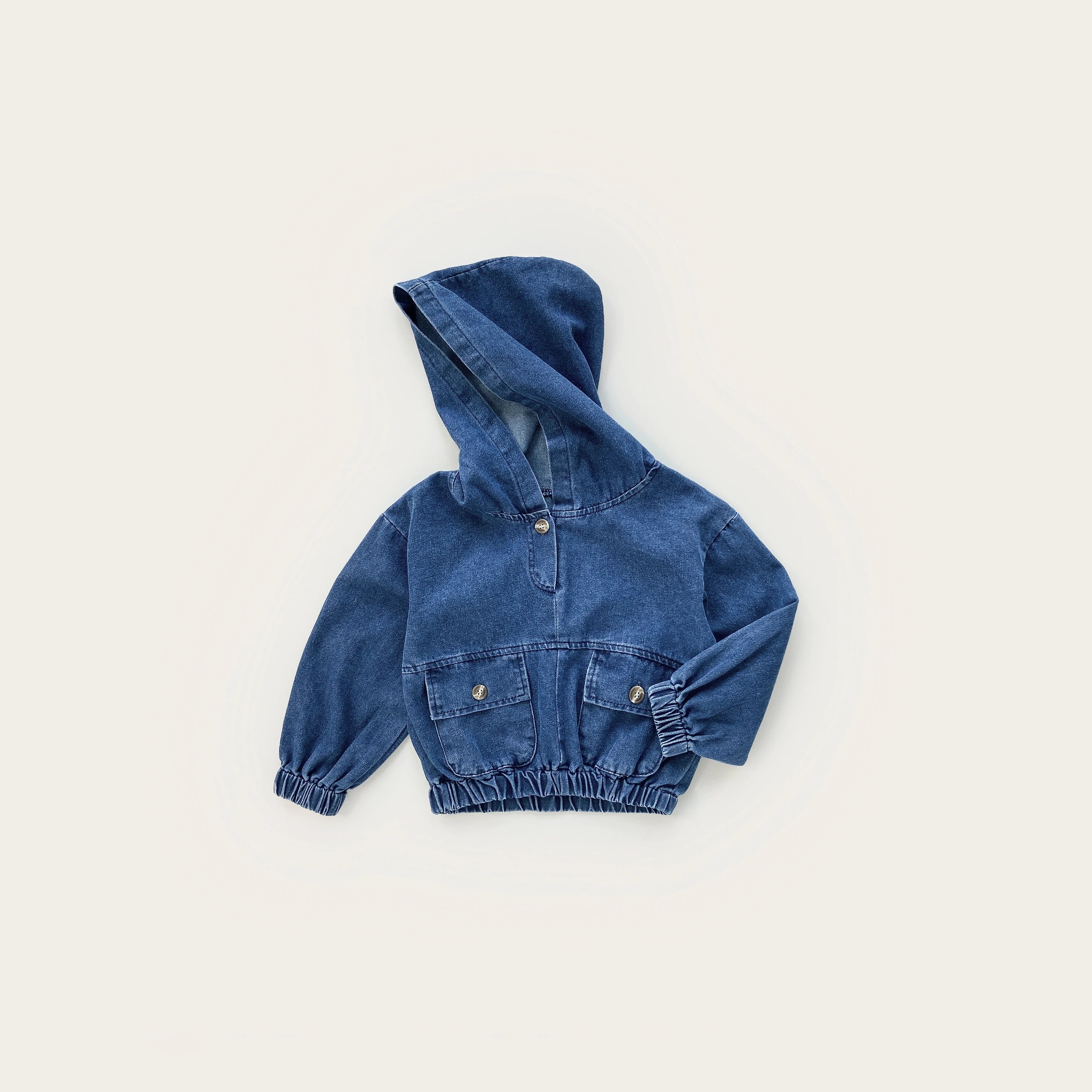Autumn Denim Hoodie for Toddlers