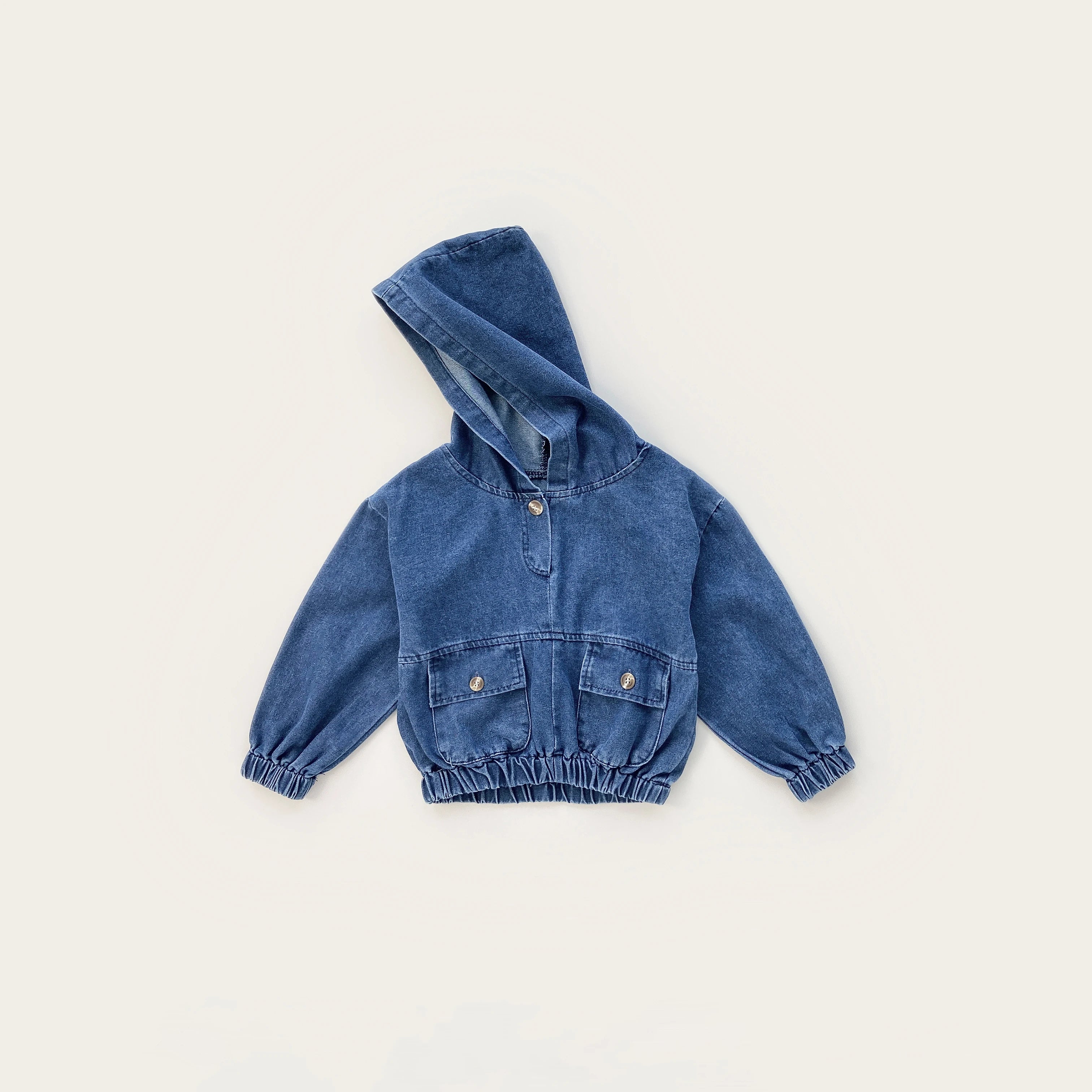 Autumn Denim Hoodie for Toddlers