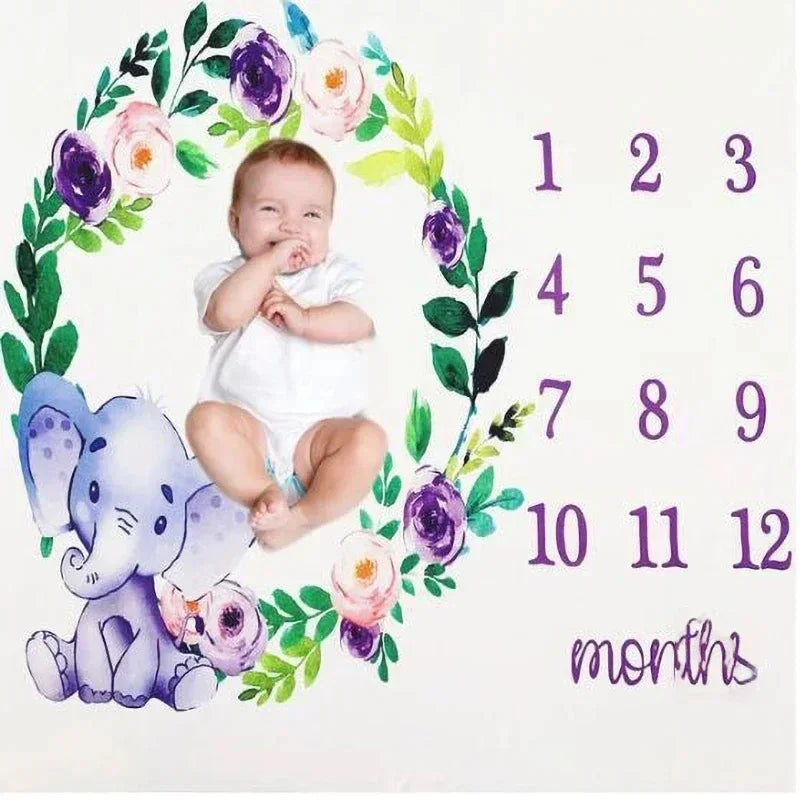MilestoneMoments Baby Blanket