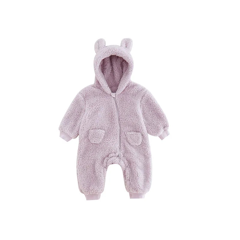 CozyCritter Hooded Romper