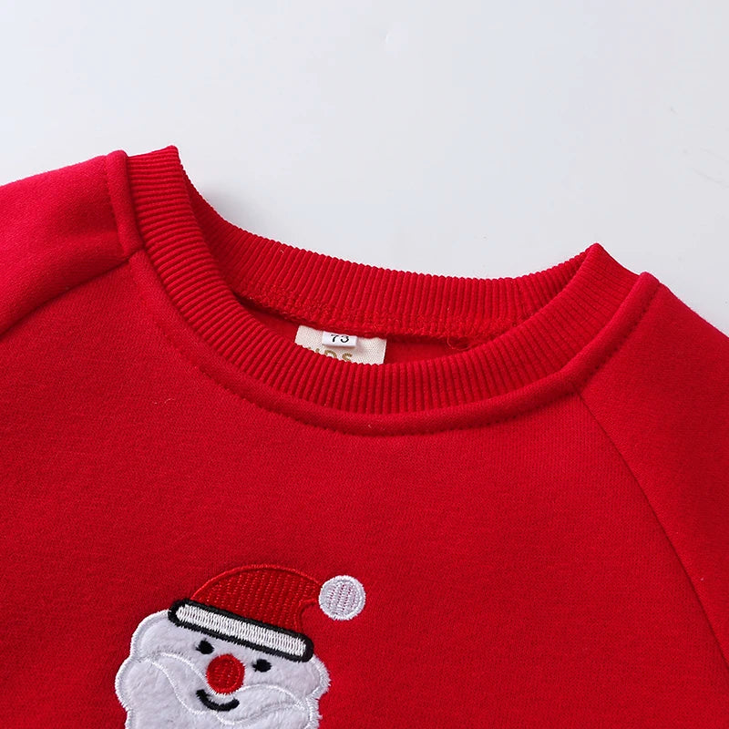 Santa & Deer Baby Romper