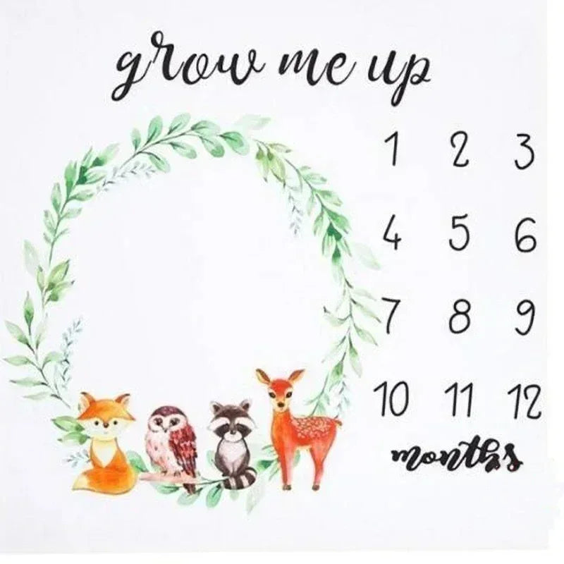 MilestoneMoments Baby Blanket