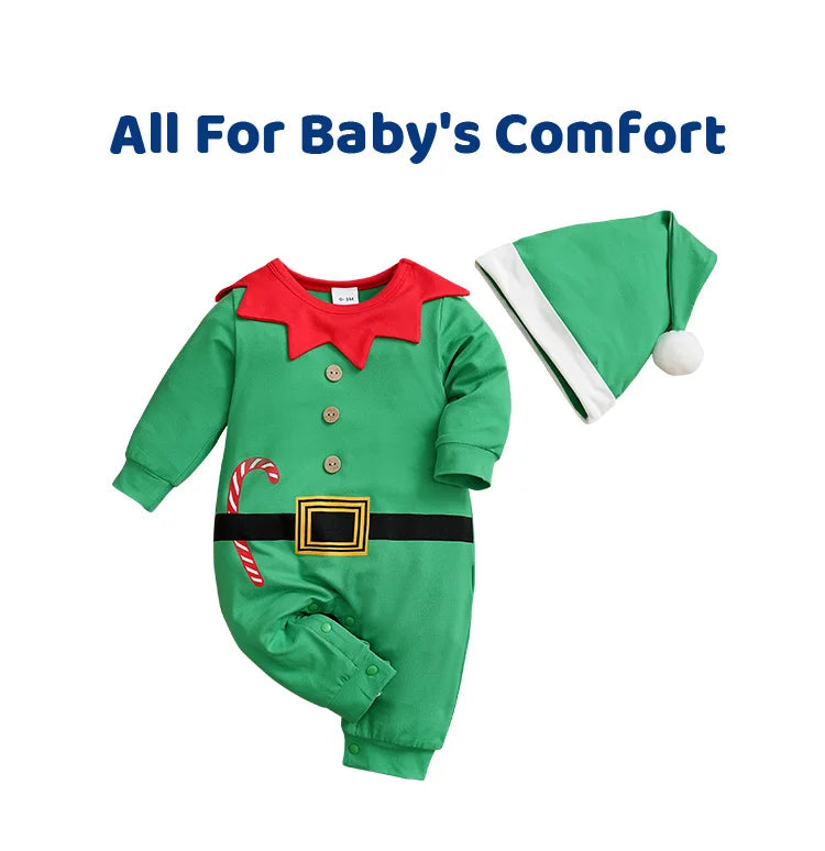 Little Elf Baby Jumpsuit