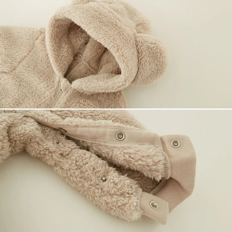 CozyCritter Hooded Romper