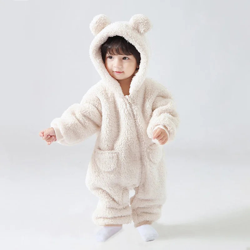 CozyCritter Hooded Romper