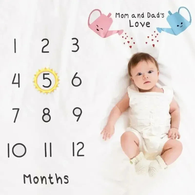 MilestoneMoments Baby Blanket