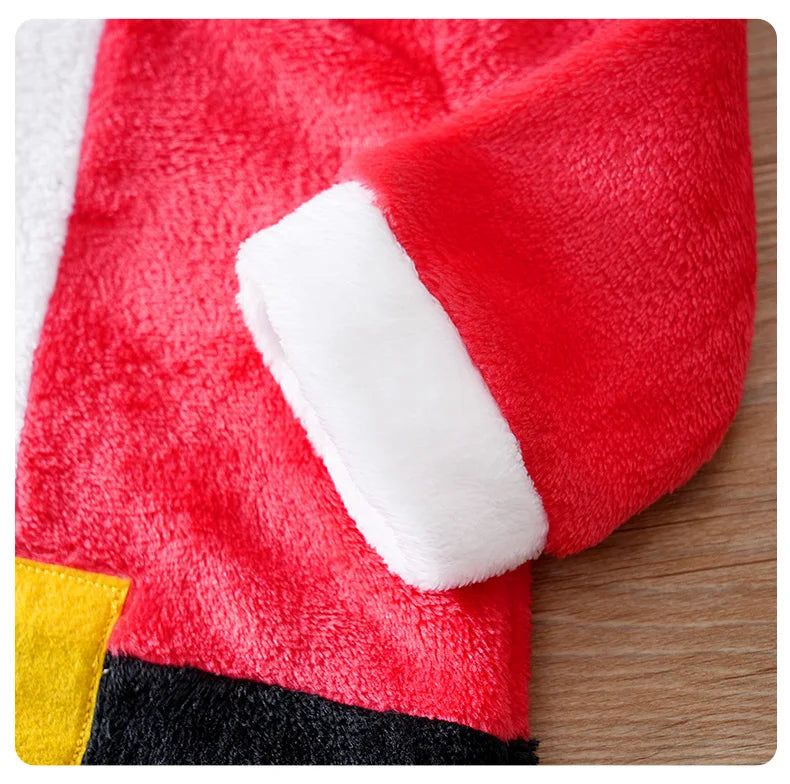 Cozy Santa Baby Jumpsuit