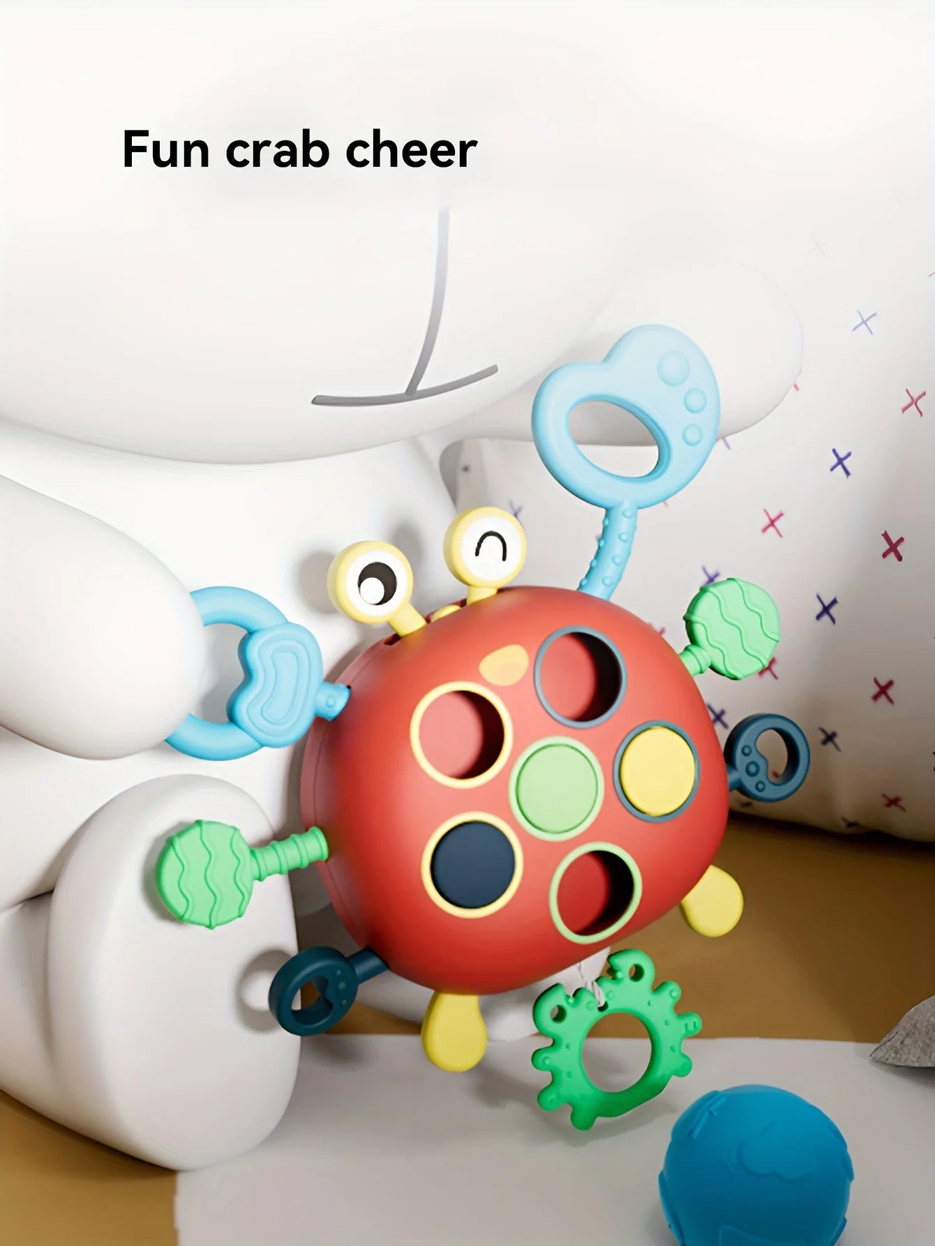 CrabbyLala Musical Teether Toy - BloomBambinoCrabbyLala Musical Teether ToyBloomBambinoBloomBambino14:10redCrabbyLala Musical Teether Toyred