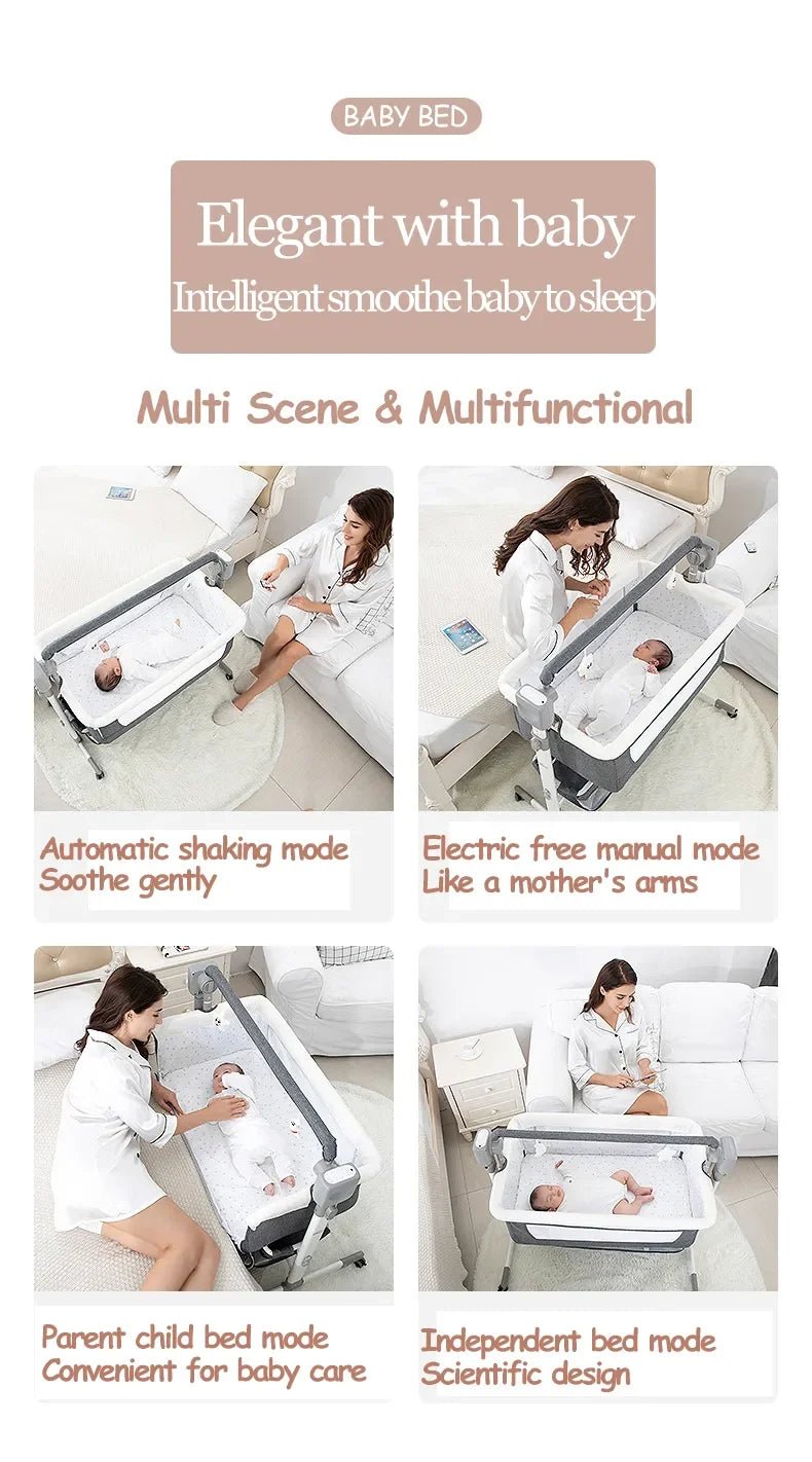 DreamNest Baby Crib – Multi - Age Sleeping Solution - BloomBambinoDreamNest Baby Crib – Multi - Age Sleeping SolutionBloomBambinoBloomBambino14:691MG601-PINK;200007763:201336106DreamNest Baby Crib – Multi - Age Sleeping SolutionUnited StatesPINK