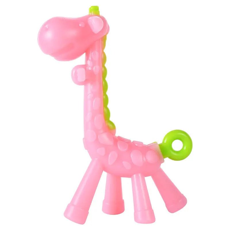 MamiJoy Giraffe Silicone Teether - BloomBambinoMamiJoy Giraffe Silicone TeetherBloomBambinoBloomBambino14:1052MamiJoy Giraffe Silicone TeetherPink