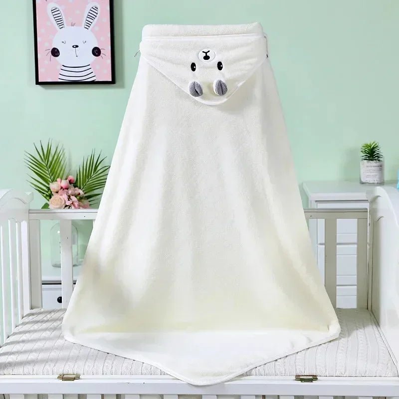 CozyCritters Hooded Baby Bath Towel - BloomBambinoCozyCritters Hooded Baby Bath TowelBloomBambinoBloomBambino14:29White ACozyCritters Hooded Baby Bath TowelWhite A