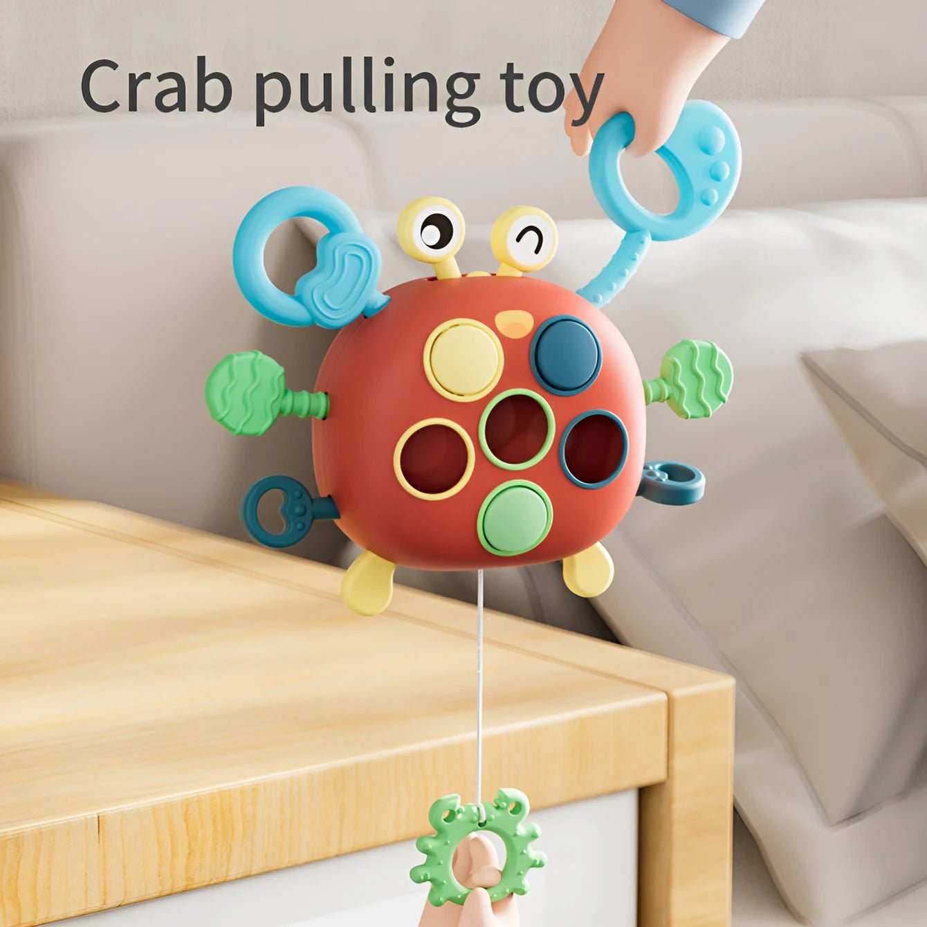CrabbyLala Musical Teether Toy - BloomBambinoCrabbyLala Musical Teether ToyBloomBambinoBloomBambino14:10redCrabbyLala Musical Teether Toyred