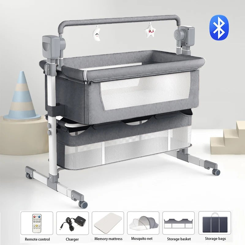 DreamNest Baby Crib – Multi - Age Sleeping Solution - BloomBambinoDreamNest Baby Crib – Multi - Age Sleeping SolutionBloomBambinoBloomBambino14:29MG601-GREY;200007763:201336106DreamNest Baby Crib – Multi - Age Sleeping SolutionUnited StatesGREY