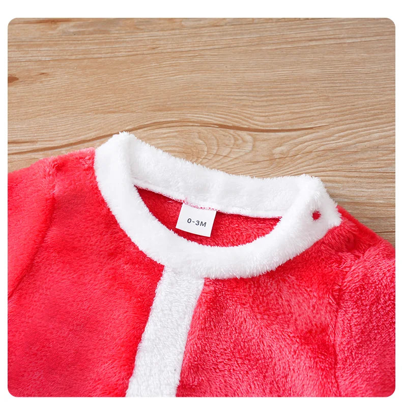 Cozy Santa Baby Jumpsuit
