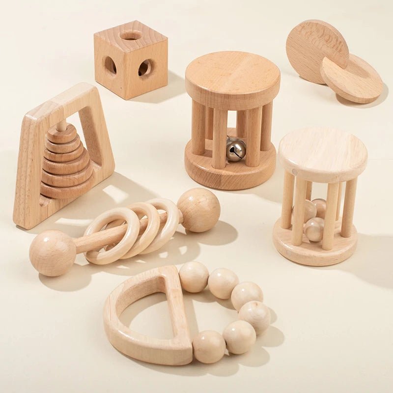 MelodyRings Montessori Wooden Rattle Set - BloomBambinoMelodyRings Montessori Wooden Rattle SetBloomBambinoBloomBambino14:297pcs woodMelodyRings Montessori Wooden Rattle Set7pcs wood