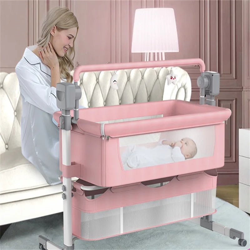 DreamNest Baby Crib – Multi - Age Sleeping Solution - BloomBambinoDreamNest Baby Crib – Multi - Age Sleeping SolutionBloomBambinoBloomBambino14:691MG601-PINK;200007763:201336106DreamNest Baby Crib – Multi - Age Sleeping SolutionUnited StatesPINK