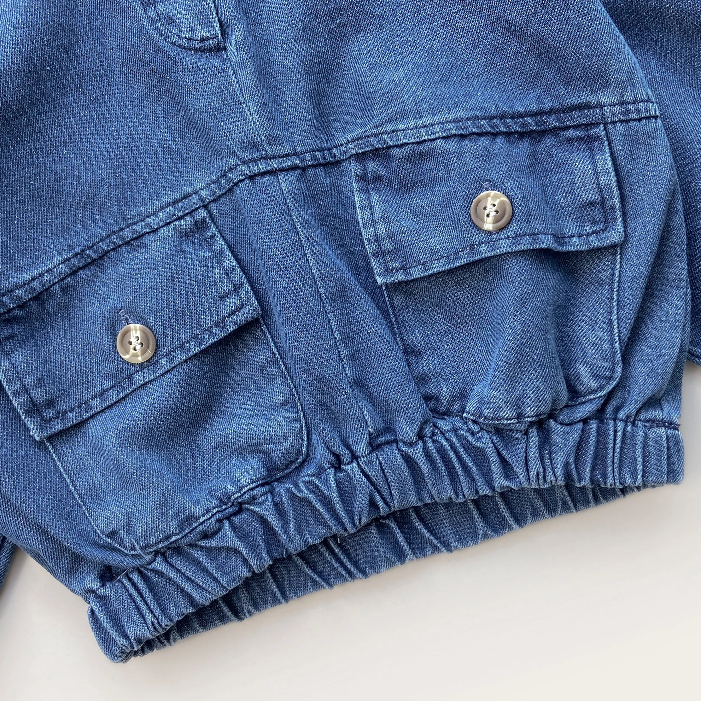 Autumn Denim Hoodie for Toddlers
