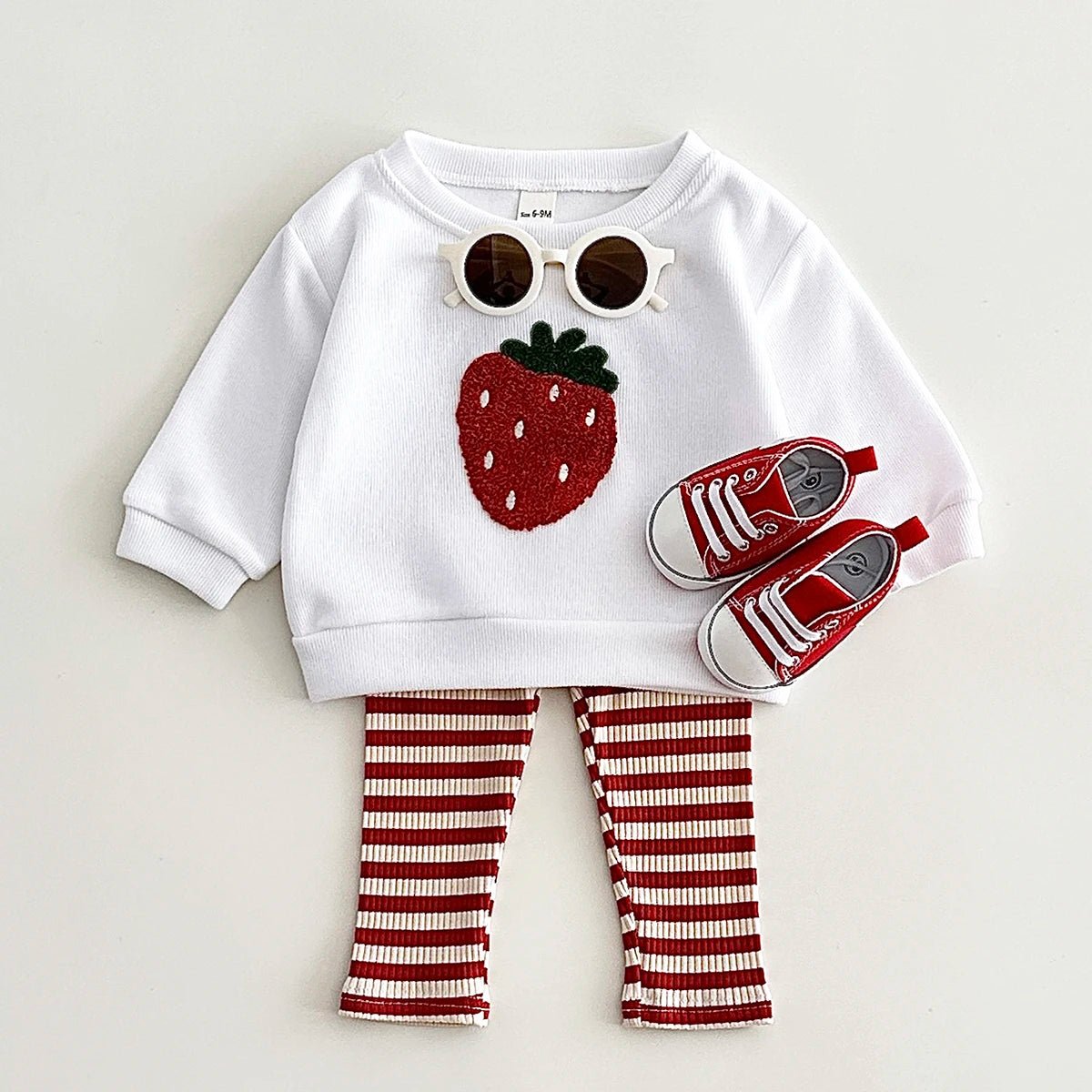 LittleHarvest Fruit Embroidered Cotton Set - BloomBambinoLittleHarvest Fruit Embroidered Cotton SetBloomBambinoBloomBambino14:10;200000463:2000250036-9MLittleHarvest Fruit Embroidered Cotton Set6 - 9MRed