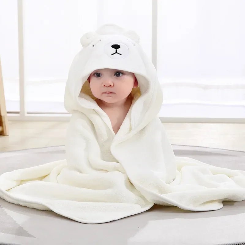 CozyCritters Hooded Baby Bath Towel - BloomBambinoCozyCritters Hooded Baby Bath TowelBloomBambinoBloomBambino14:29White ACozyCritters Hooded Baby Bath TowelWhite A