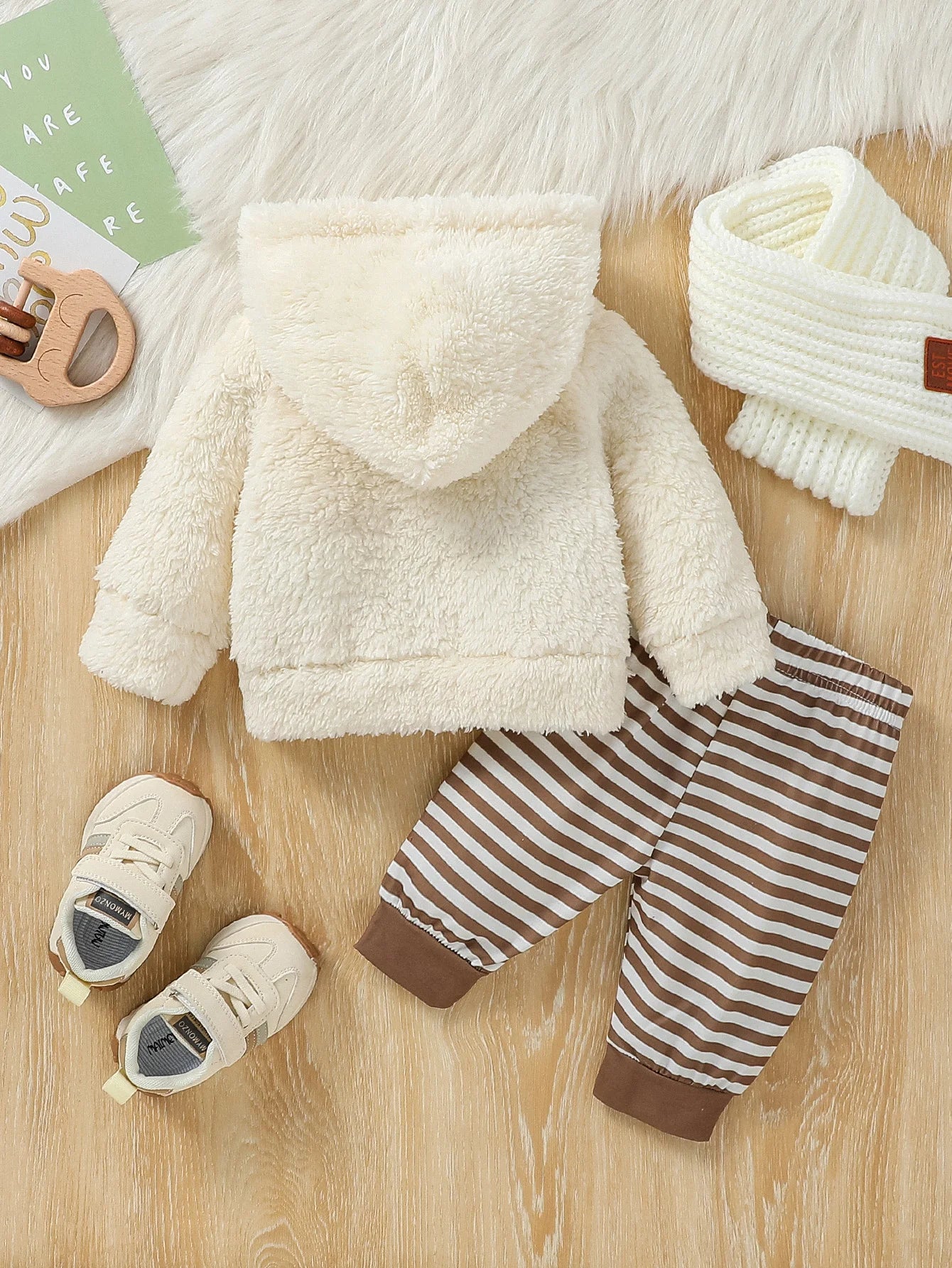CozyCub Hooded Coat & Striped Pants - BloomBambinoCozyCub Hooded Coat & Striped PantsBloomBambinoBloomBambino14:200003699ZT1267-duose;200000463:2001691973-6MCozyCub Hooded Coat & Striped Pants3 - 6M