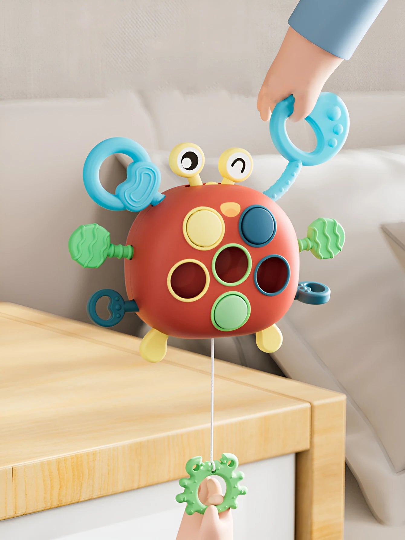 CrabbyLala Musical Teether Toy - BloomBambinoCrabbyLala Musical Teether ToyBloomBambinoBloomBambino14:10redCrabbyLala Musical Teether Toyred