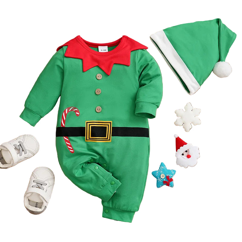 Little Elf Baby Jumpsuit