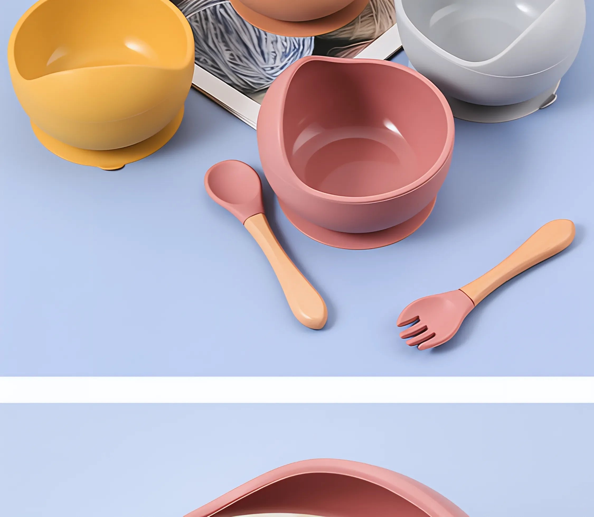 Grip&Eat Silicone Bowl