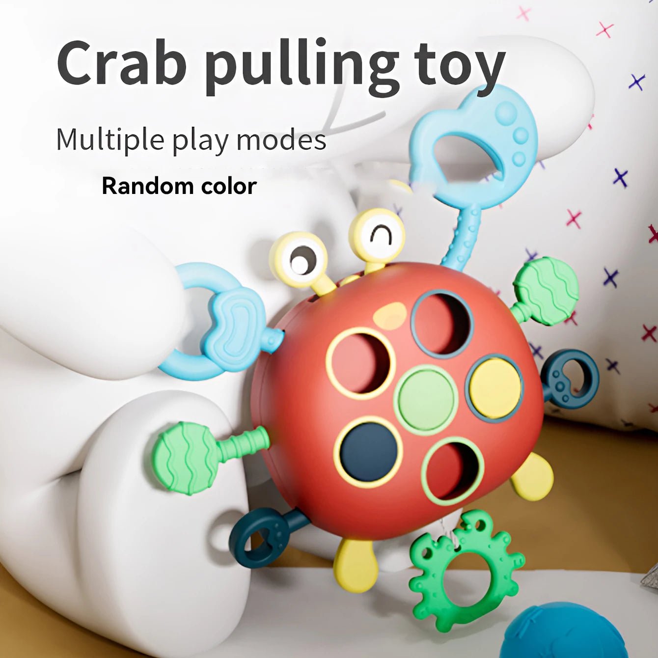 CrabbyLala Musical Teether Toy - BloomBambinoCrabbyLala Musical Teether ToyBloomBambinoBloomBambino14:10redCrabbyLala Musical Teether Toyred