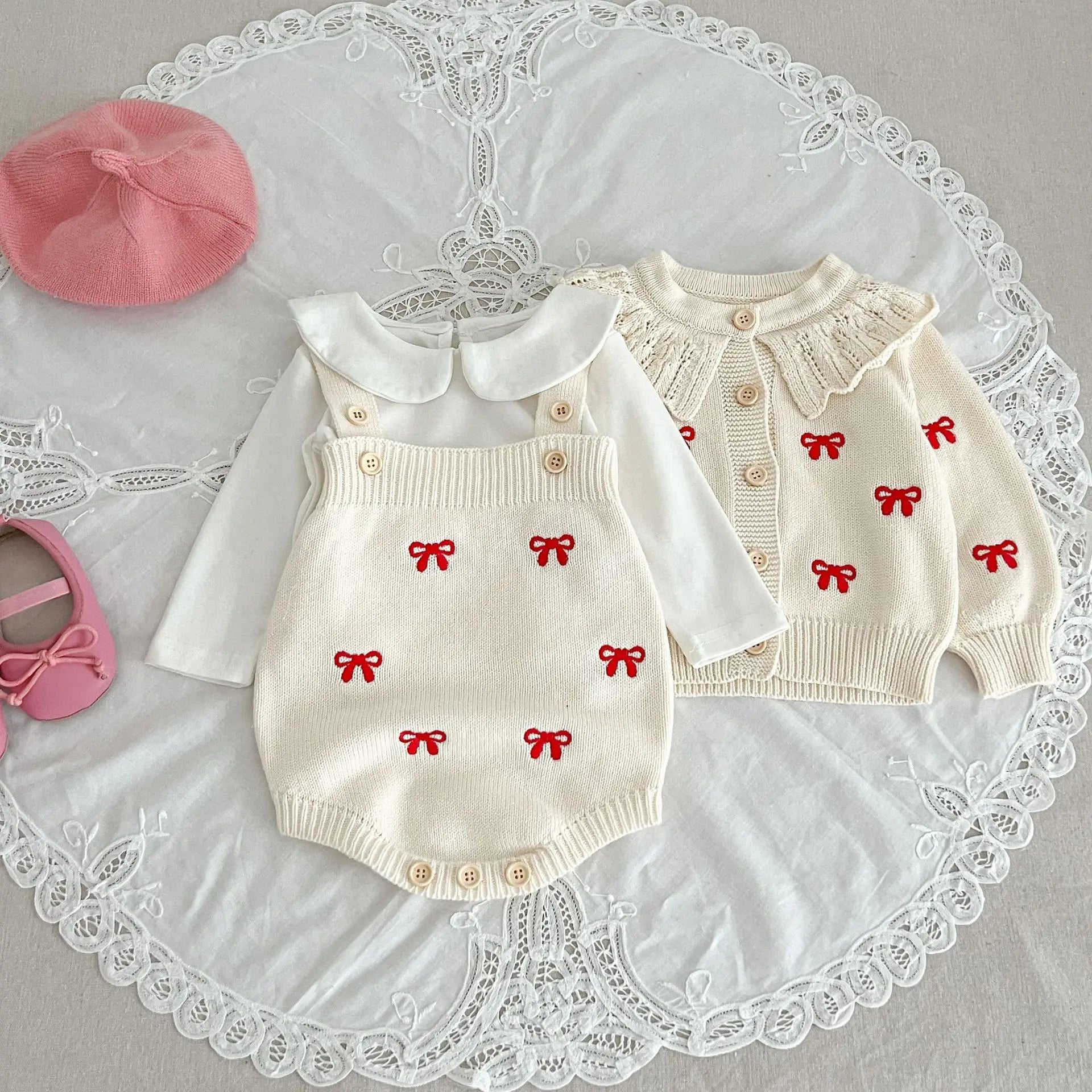 WoolieHug Knitted Romper - BloomBambinoWoolieHug Knitted RomperBloomBambinoBloomBambino14:771;200000463:2000250033M 66CMWoolieHug Knitted Romper3M 66CMBeige
