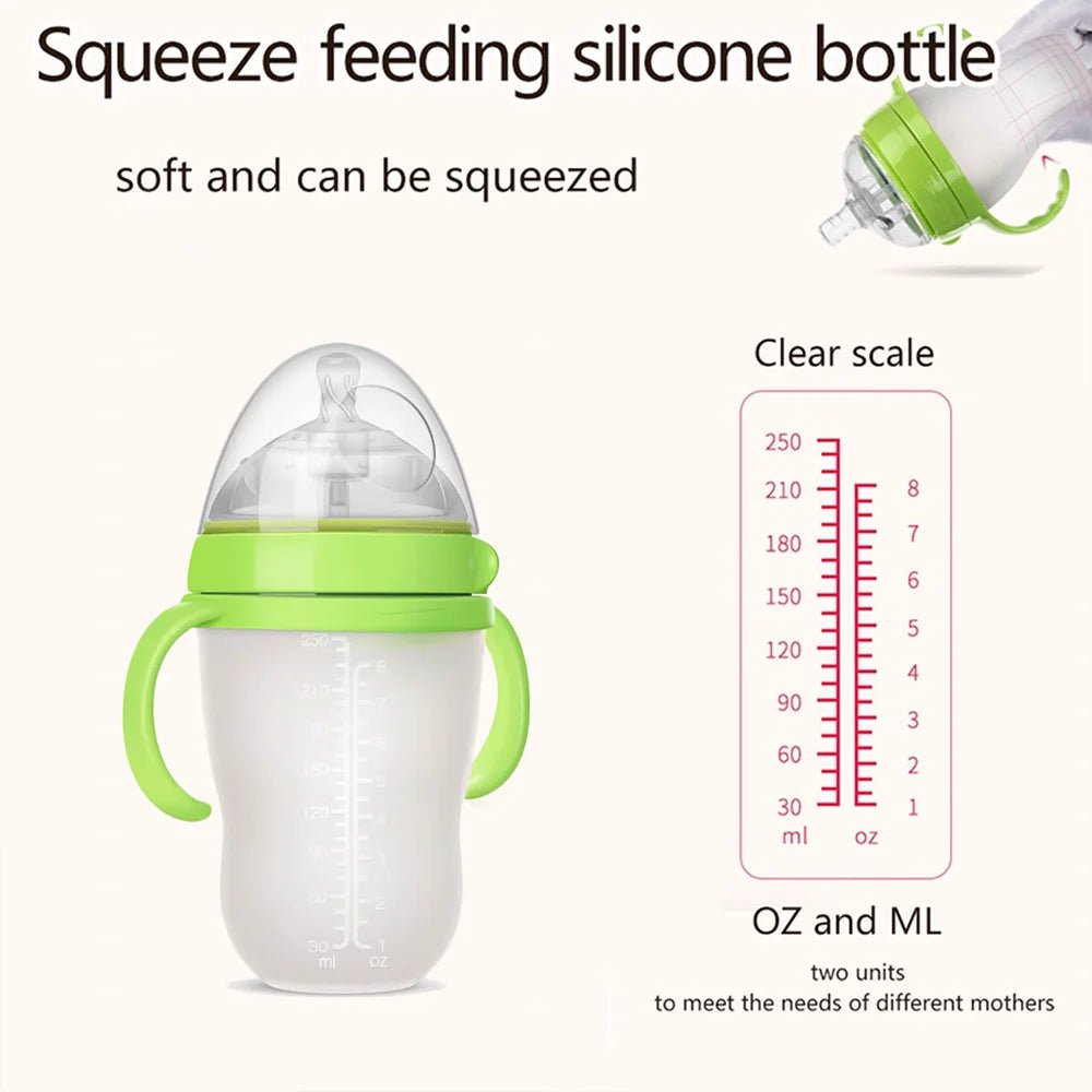 NanoSoft Gourd - Shaped Baby Bottle - BloomBambinoNanoSoft Gourd - Shaped Baby BottleBloomBambinoBloomBambino14:193C250ml GreenNanoSoft Gourd - Shaped Baby BottleC250ml Green