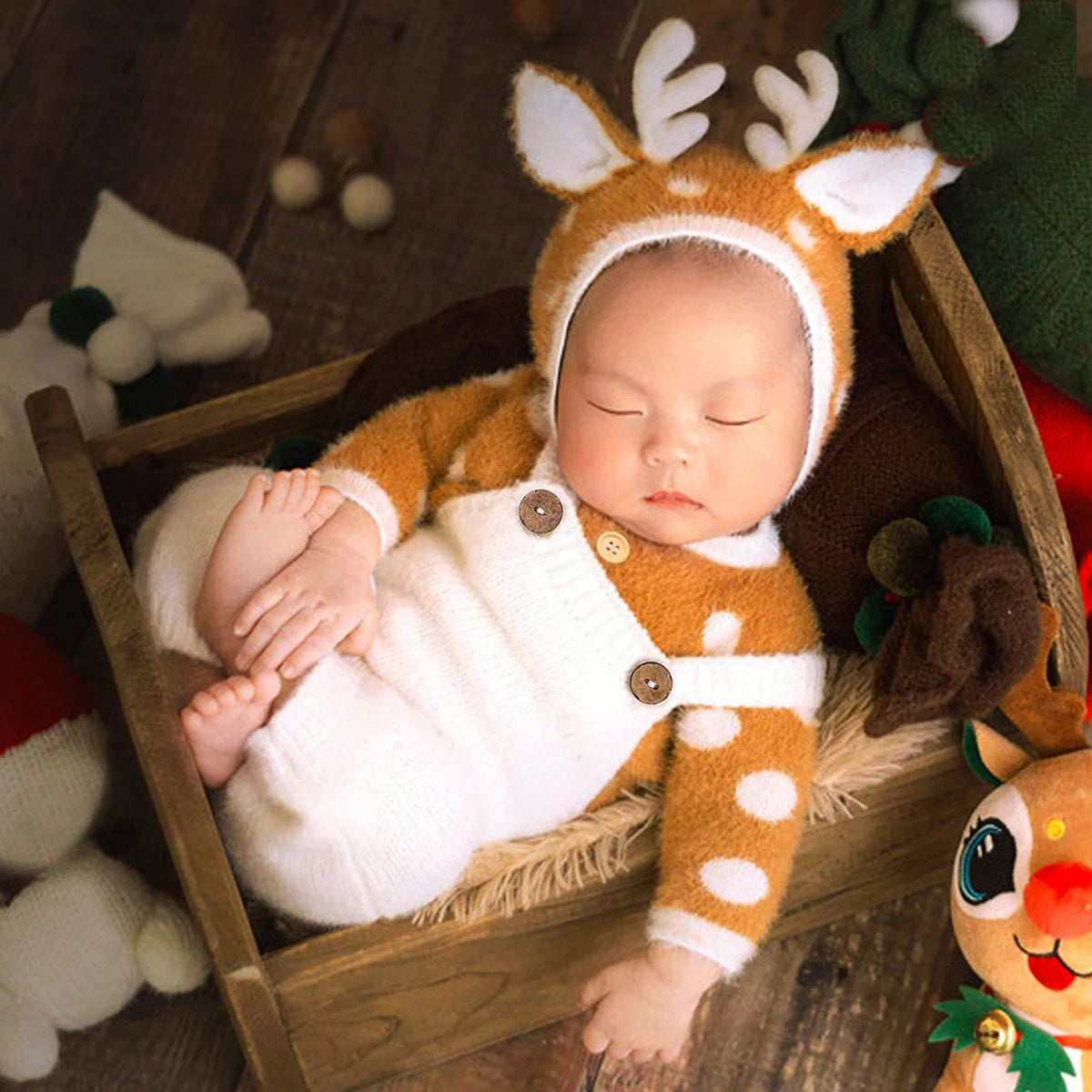 Ylsteed Baby Christmas Photo Set