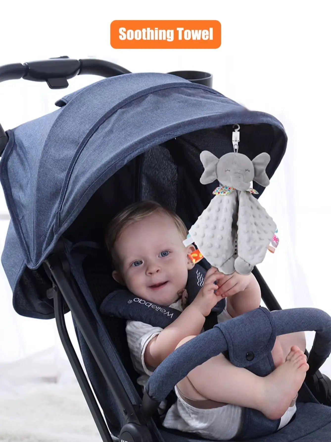 CuddlePal Soothing Security Doll & Teether - BloomBambinoCuddlePal Soothing Security Doll & TeetherBloomBambinoBloomBambino14:691Grey-ElephantCuddlePal Soothing Security Doll & TeetherGrey - Elephant