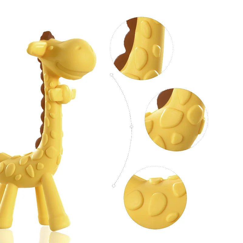 MamiJoy Giraffe Silicone Teether - BloomBambinoMamiJoy Giraffe Silicone TeetherBloomBambinoBloomBambino14:366MamiJoy Giraffe Silicone TeetherYellow