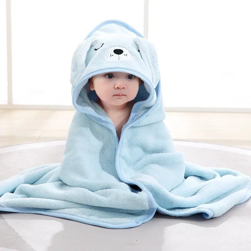 CozyCritters Hooded Baby Bath Towel - BloomBambinoCozyCritters Hooded Baby Bath TowelBloomBambinoBloomBambino14:1202BlueCozyCritters Hooded Baby Bath TowelBlue