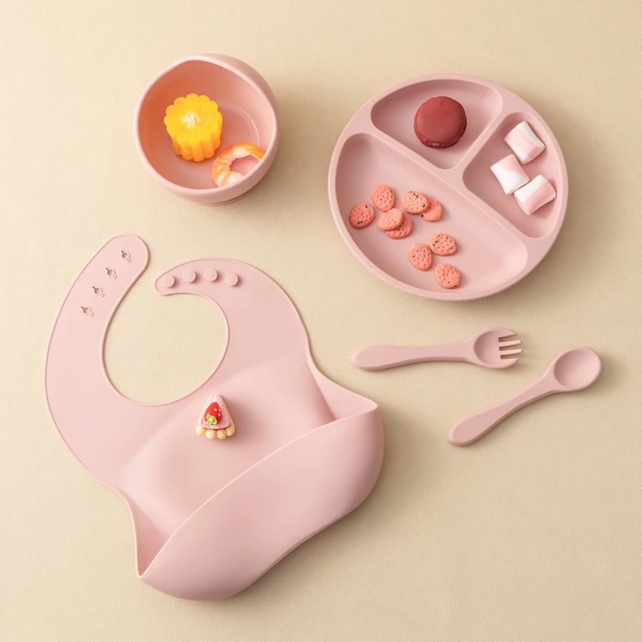SiliconePal 5-Piece Feeding Set