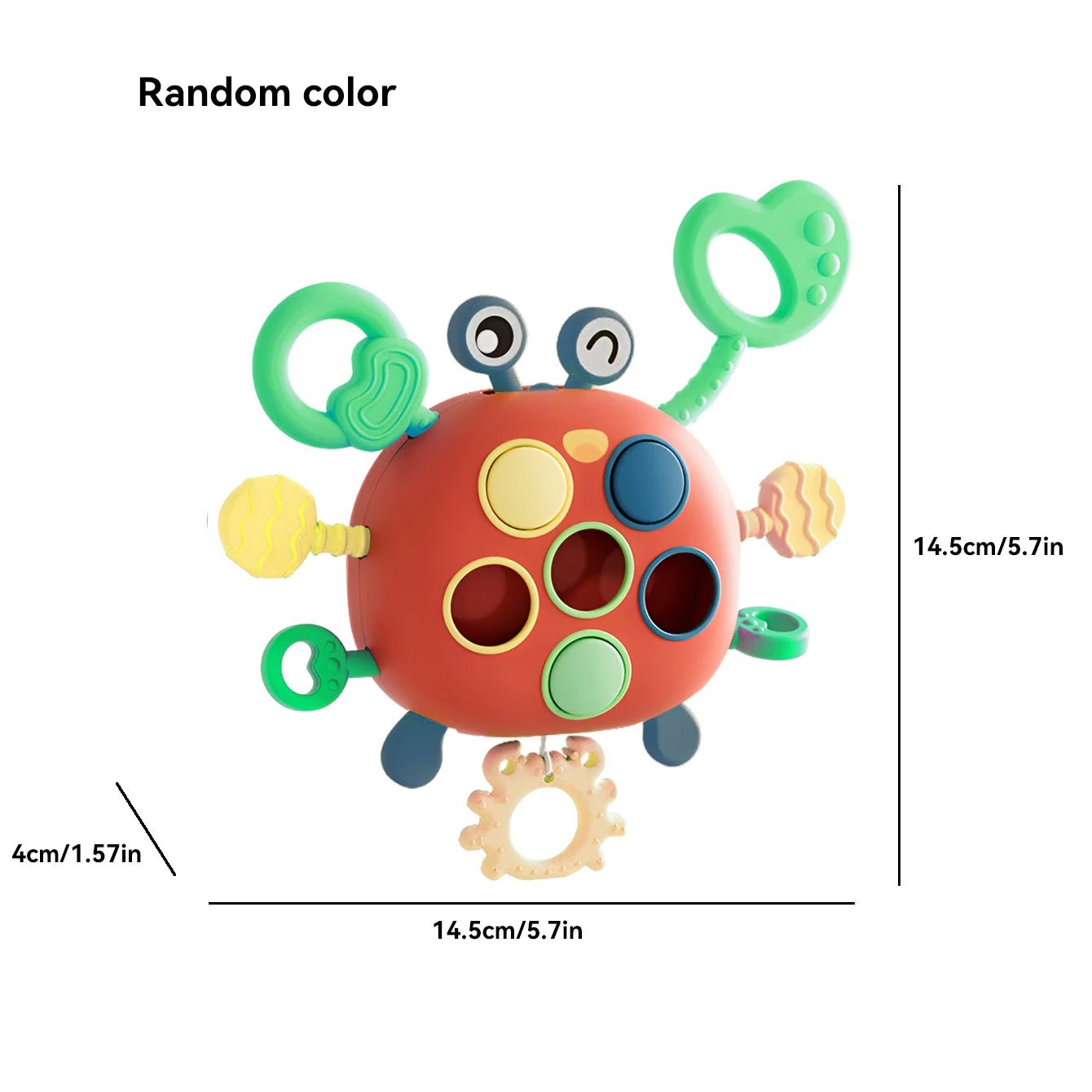 CrabbyLala Musical Teether Toy - BloomBambinoCrabbyLala Musical Teether ToyBloomBambinoBloomBambino14:10redCrabbyLala Musical Teether Toyred