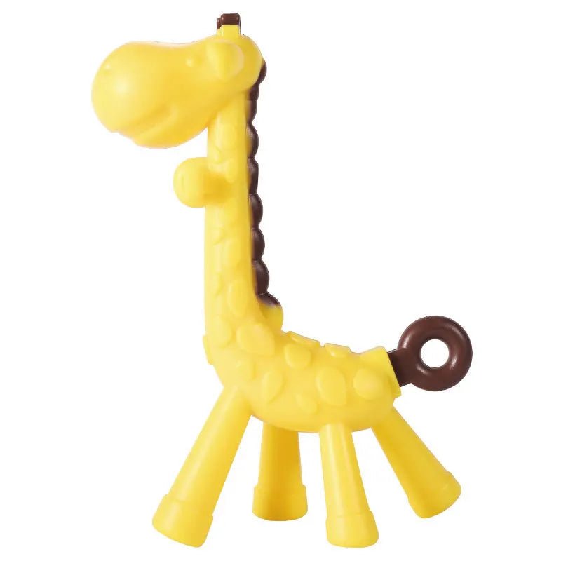MamiJoy Giraffe Silicone Teether - BloomBambinoMamiJoy Giraffe Silicone TeetherBloomBambinoBloomBambino14:366MamiJoy Giraffe Silicone TeetherYellow