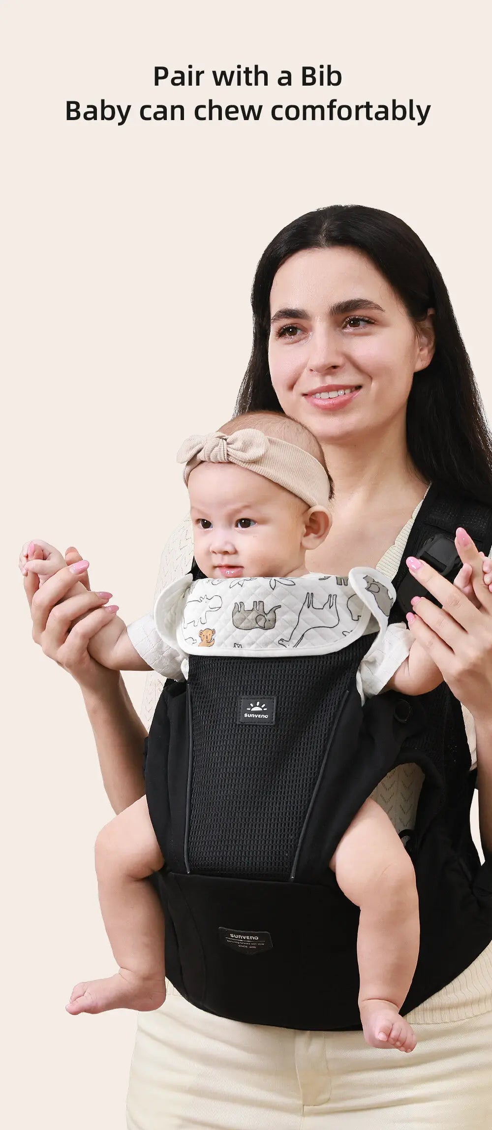 Sunveno Mesh Ergonomic Baby Carrier - BloomBambinoSunveno Mesh Ergonomic Baby CarrierBloomBambinoBloomBambino14:193BlackSunveno Mesh Ergonomic Baby CarrierBlack