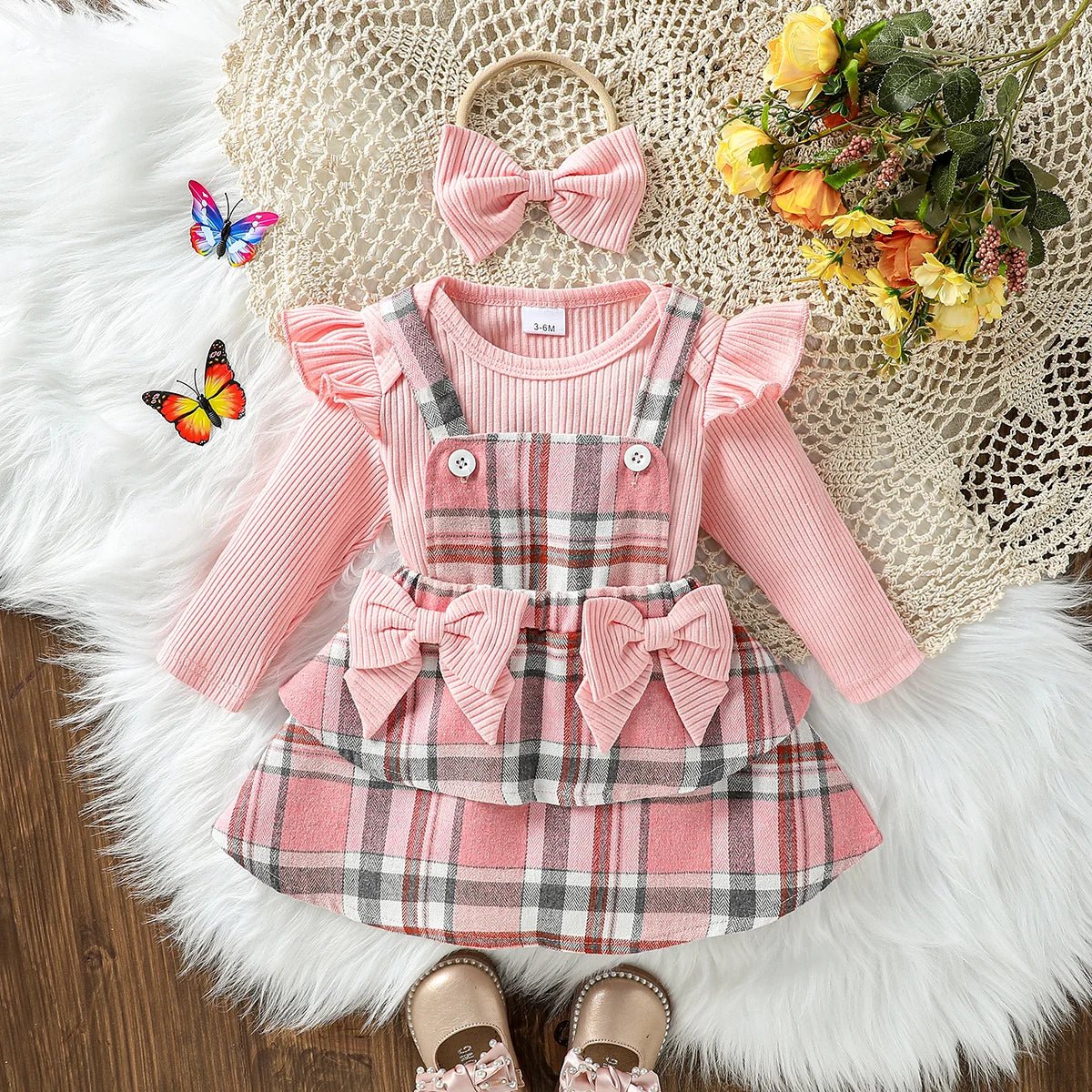 PlaidPetal Romper & Skirt Set - BloomBambinoPlaidPetal Romper & Skirt SetBloomBambinoBloomBambino14:1052PD2662-fense;200000463:20066189718-24MPlaidPetal Romper & Skirt Set18 - 24M